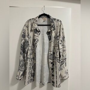 H&M Paisley print shirt